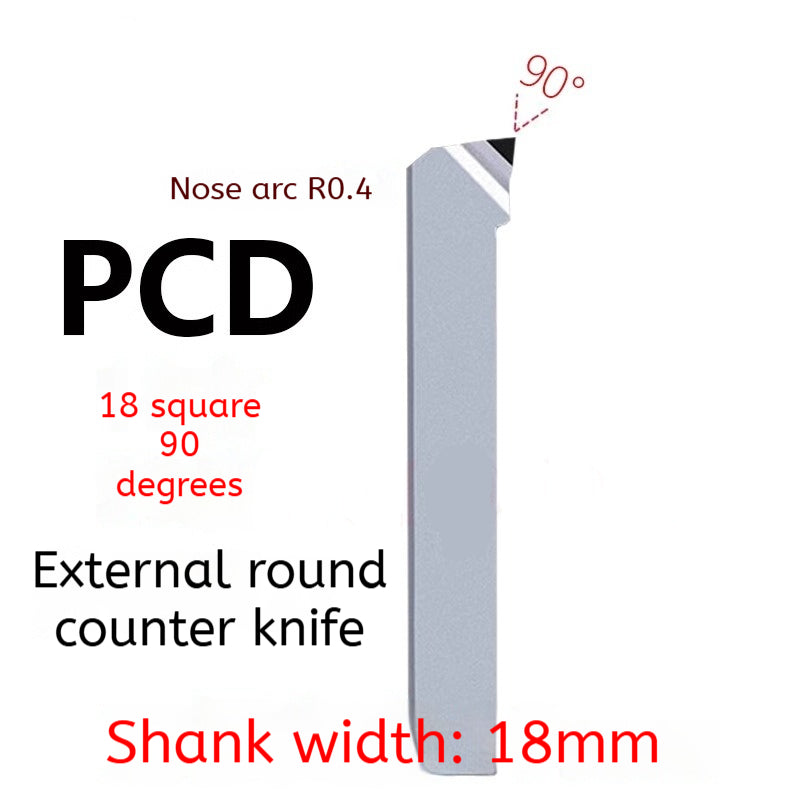 1163-PCD diamond turning tool cylindrical plane super bright CBN boron nitride tool 20 square 60/90 degrees gemstone knife non-standard Shandong Denso Pricision Tools Co.,Ltd.